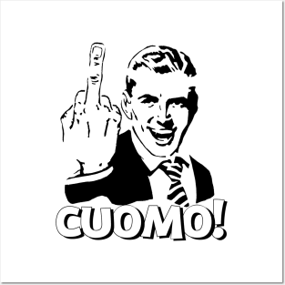 MIDDLE FINGER CUOMO POLITICALLY INCORRECT Posters and Art